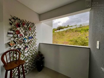 apartment em Rua João Bernadino da Rosa, Pedra Branca - Palhoça - SC