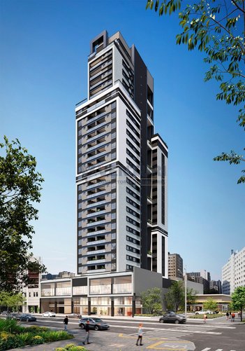 apartment em República Argentina, Água Verde - Curitiba - PR