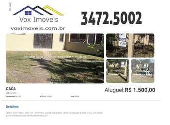 house em Beco Andreasa, Estância Velha - Canoas - RS