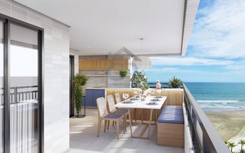 apartment em Avenida Presidente Castelo Branco, Flórida - Praia Grande - SP