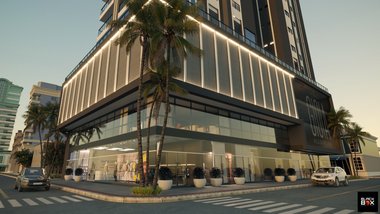 apartment em Rua 248, Meia Praia - Itapema - SC