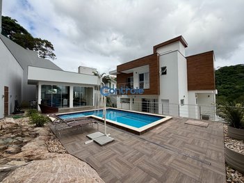 house em Rua das Palmeiras, Bosque das Mansões - São José - SC