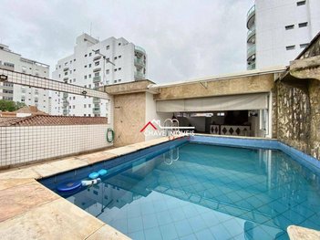 house em Rua Enguaguaçu, Ponta da Praia - Santos - SP