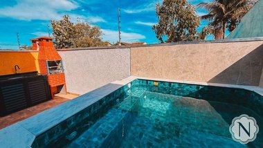 house em Rua Bahia, Cibratel II - Itanhaém - SP