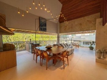 apartment em Rua das Piraúnas, Jurerê Internacional - Florianópolis - SC