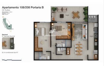 apartment em Avenida Monsenhor Ascaneo, Barra da Tijuca - Rio de Janeiro - RJ