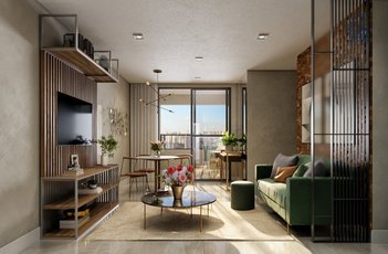 apartment em Rua Capitão Pedro Tavares, Vila Espírito Santo - Sorocaba - SP