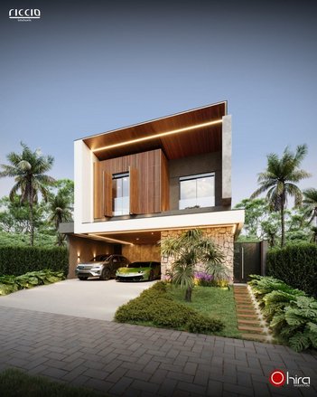 house em Avenida Aquarela do Brasil, Condomínio Residencial Jardins - São José dos Campos - SP