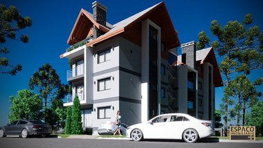 apartment em Rua Borges de Medeiros, Centro - Canela - RS
