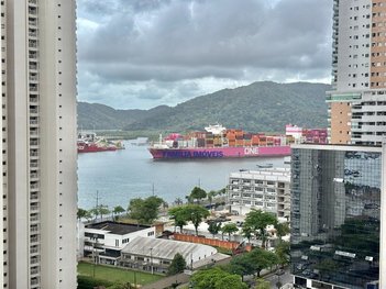 apartment em Rua Almirante Moraes Rego, Ponta da Praia - Santos - SP