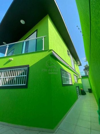 house em Rua Flórida, Real - Praia Grande - SP