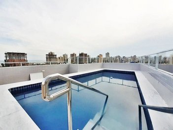 apartment em Rua América Latina, Guilhermina - Praia Grande - SP