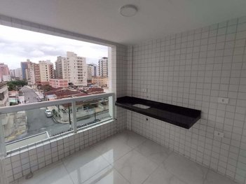 apartment em Rua José da Silva Machado, Tupi - Praia Grande - SP