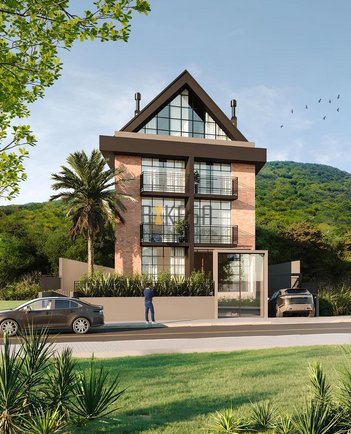 apartment em Rua Martinho de Haro, Ingleses do Rio Vermelho - Florianópolis - SC