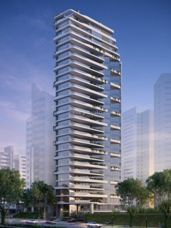 apartment em Avenida Presidente Getúlio Vargas, Água Verde - Curitiba - PR