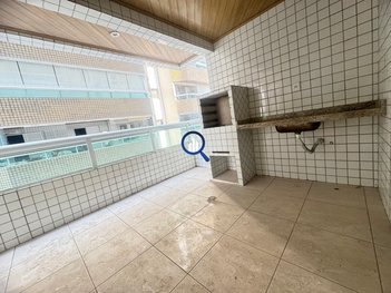 apartment em Rua Doutor João Sampaio, Guilhermina - Praia Grande - SP