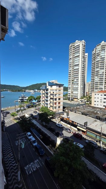 apartment em Avenida Antônio Guenaga, Ponta da Praia - Santos - SP