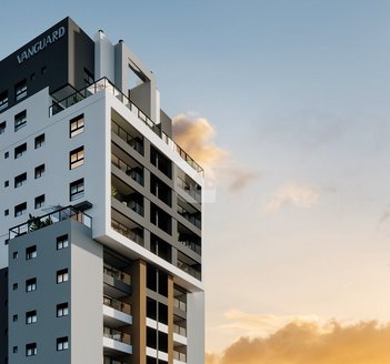 apartment em Rua Guilherme Pugsley, Água Verde - Curitiba - PR