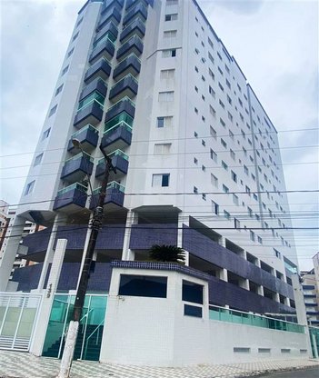apartment em Rua Vinte e Três de Maio, Mirim - Praia Grande - SP