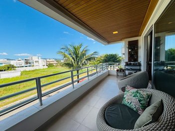 apartment em Rua dos Lambari-Guaçu, Jurerê Internacional - Florianópolis - SC