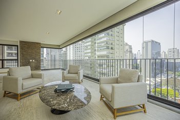 apartment em Rua Doutor Eduardo de Souza Aranha, Vila Nova Conceição - São Paulo - SP