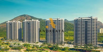 apartment em Avenida Salvador Allende, Barra da Tijuca - Rio de Janeiro - RJ