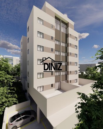 apartment em Rua Doresópolis, Fernão Dias - Belo Horizonte - MG