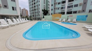 apartment em Rua Capitão Pedro Leite, Barreiros - São José - SC