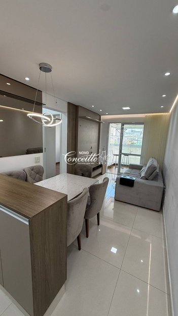 apartment em Avenida Estados Unidos, Parque das Nações - Santo André - SP