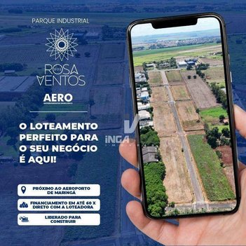 commercial_land_lot em Rodovia PR-317, Parque Industrial 200 - Maringá - PR