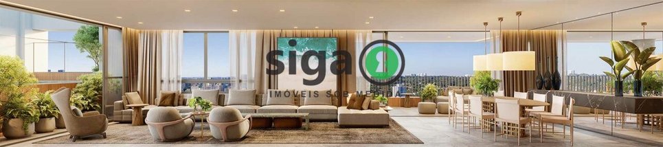 apartment em Avenida República do Líbano, Ibirapuera - São Paulo - SP