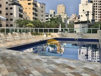 apartment em Rua Eduardo Rizk, Enseada - Guarujá - SP