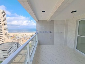 apartment em Rua Doutor Júlio de Mesquita Filho, Aviação - Praia Grande - SP