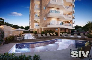 apartment em Passeio dos Jequitibas, Riviera - Bertioga - SP