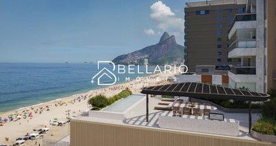 apartment em Avenida Vieira Souto, Ipanema - Rio de Janeiro - RJ