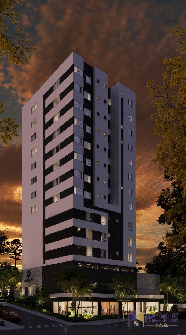 Fachada noturna