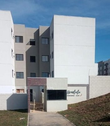 apartment em Rua Rio Negro, Lamenha Grande - Almirante Tamandaré - PR