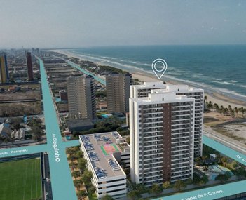apartment em Rua Hildebrando Pompeu, Praia do Futuro I - Fortaleza - CE