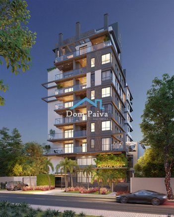 apartment em Rua Saint Hilaire, Água Verde - Curitiba - PR
