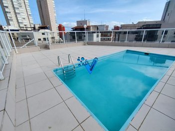 apartment em Rua dos Bancários, Mar e Céu - Guarujá - SP