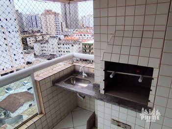 apartment em Rua Henrique Dias, Aviação - Praia Grande - SP