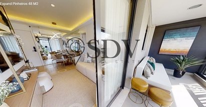 apartment em Rua Cardeal Arcoverde, Pinheiros - São Paulo - SP