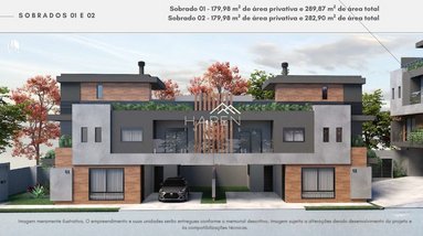 house em Rua José Sabóia Côrtes, Centro Cívico - Curitiba - PR