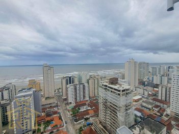 apartment em Rua Pero Vaz de Caminha, Aviação - Praia Grande - SP