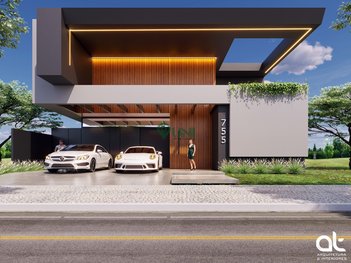 house em Rua Canela, Ecoville - Dourados - MS