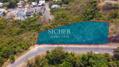 land_lot em Condomínio Residencial Santa Mônica, Setor Habitacional Jardim Botânico - Brasília - DF