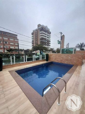 apartment em Avenida Condessa de Vimieiros, Centro - Itanhaém - SP