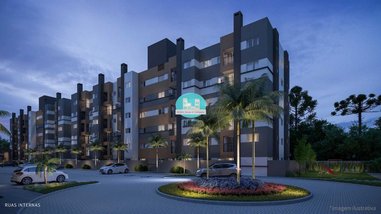 apartment em Rua Acre, Boneca do Iguaçu - São José dos Pinhais - PR