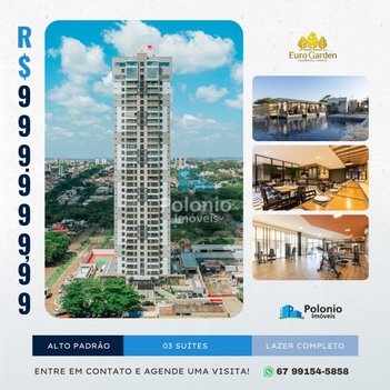 apartment em Rua Presidente Vargas, Jardim Europa - Dourados - MS