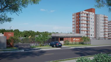 apartment em Rua Pioneira Maria de Lourdes Françoso, Parque Industrial Cidade de Maringá - Maringá - PR